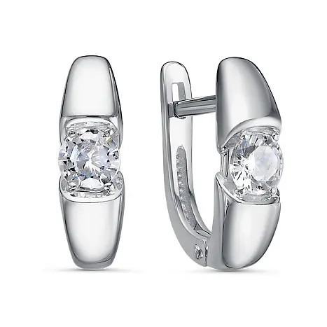 Серьги детские из серебра