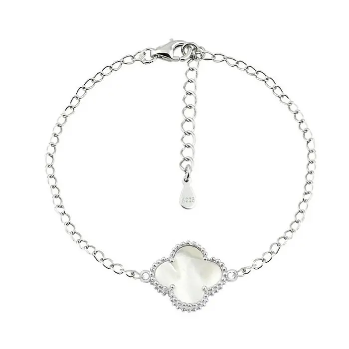 Браслет декоративный из серебра