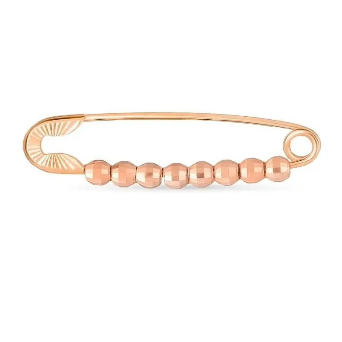 Булавка из красного золота