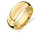 Кольцо обручальное из красного золота