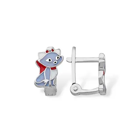 Серьги детские из серебра