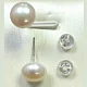 Серьги пуссеты из серебра