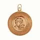 Подвеска икона из комбинированного золота