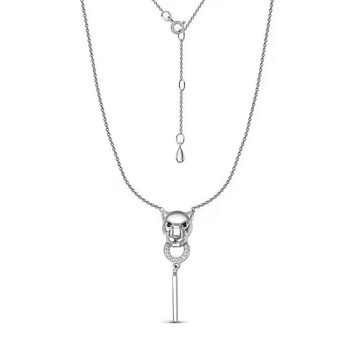 Цепь колье из серебра