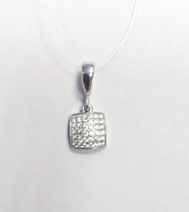 Подвеска декоративная из серебра