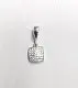 Подвеска декоративная из серебра