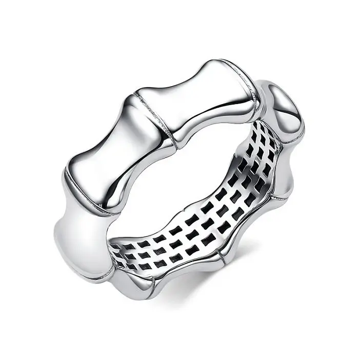 Кольцо декоративное из серебра