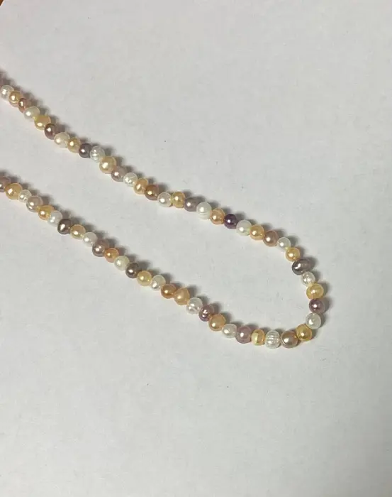 Цепь колье из серебра
