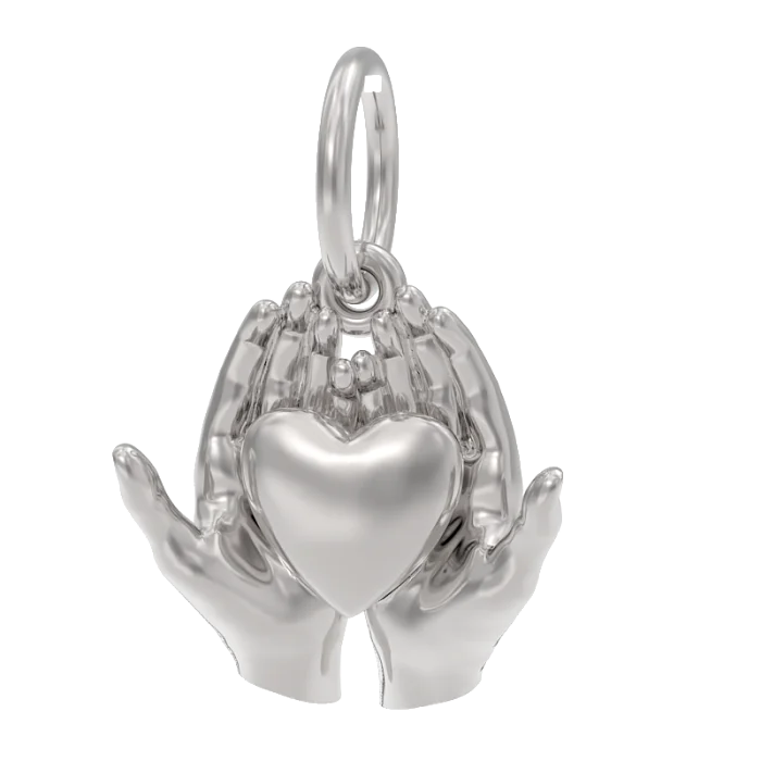 Подвеска декоративная из серебра