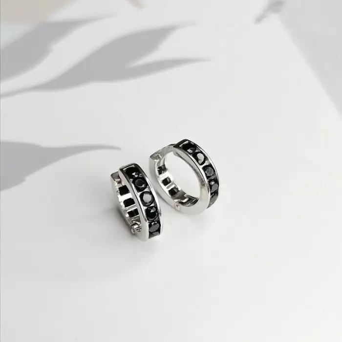 Серьги детские из серебра