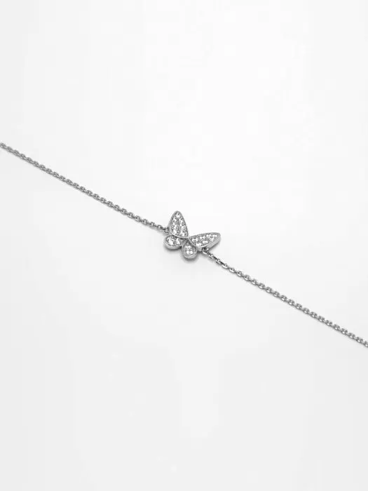 Браслет декоративный из серебра