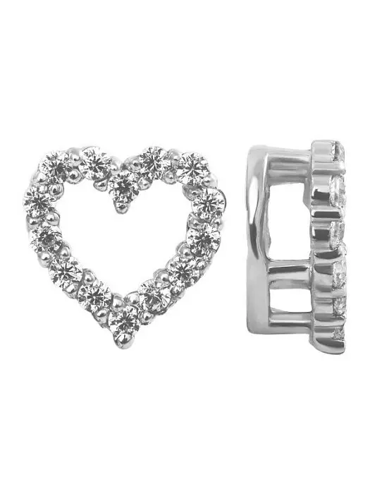 Подвеска бегунок из серебра