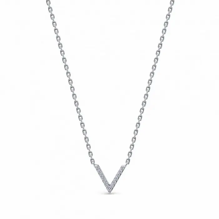 Цепь колье из серебра