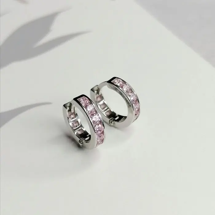 Серьги детские из серебра