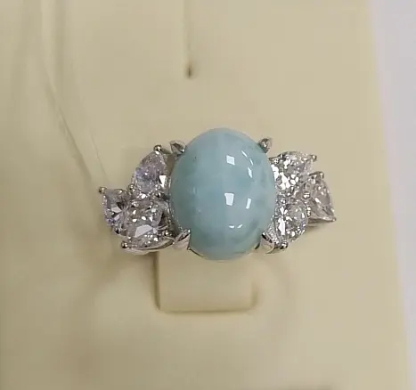 Кольцо декоративное из серебра