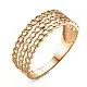 Кольцо декоративное из красного золота