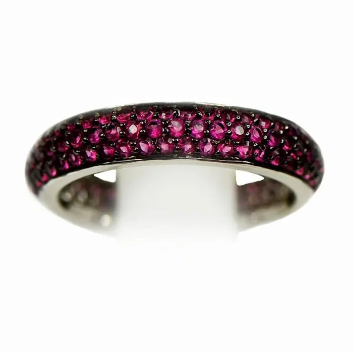 Кольцо декоративное из серебра