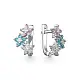 Серьги детские из серебра