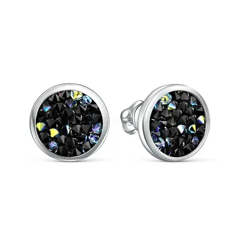 Серьги пуссеты из серебра