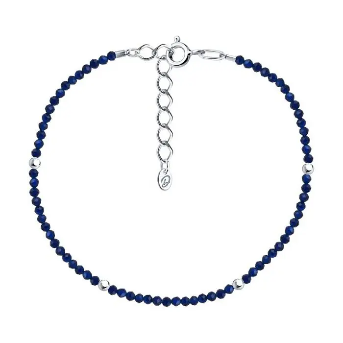 Браслет декоративный из серебра