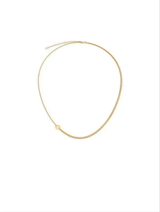 Браслет цепочный из красного золота