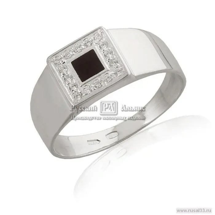 Печатка из серебра вид 1