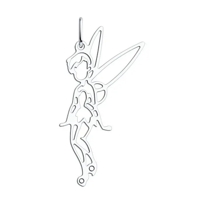 Подвеска декоративная из серебра