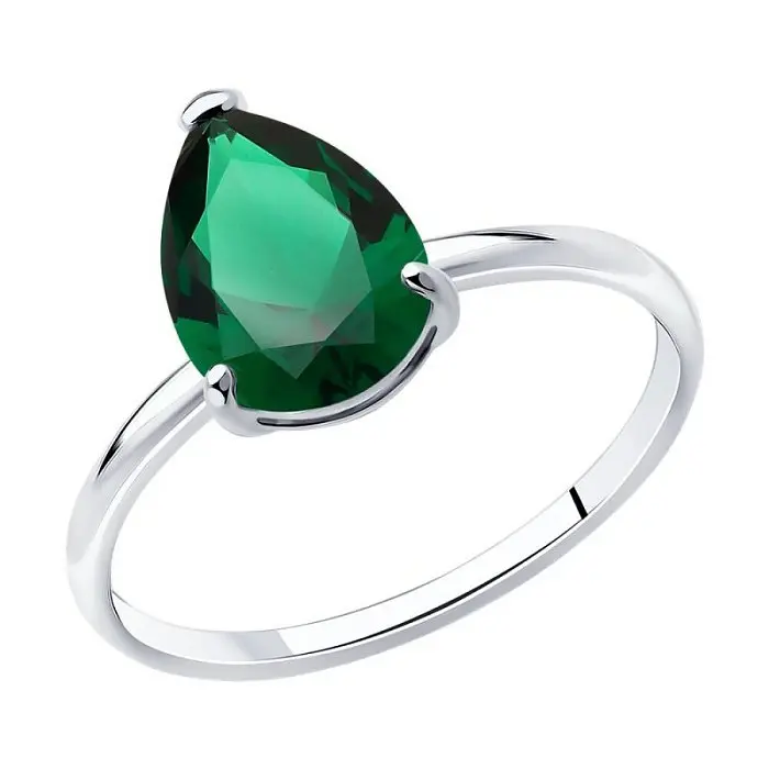 Кольцо декоративное из серебра