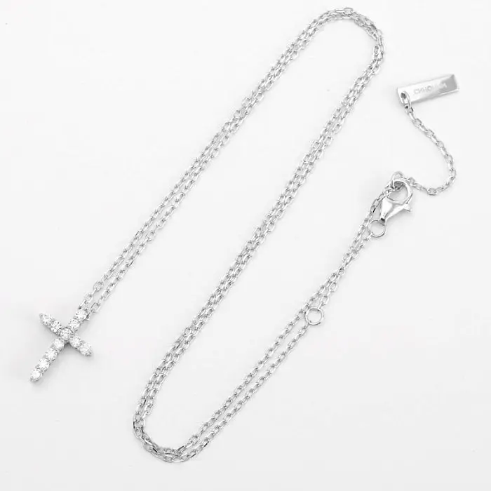 Цепь колье из серебра