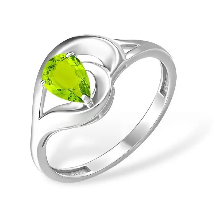 Кольцо декоративное из серебра