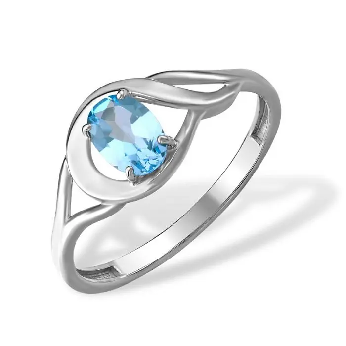 Кольцо декоративное из серебра