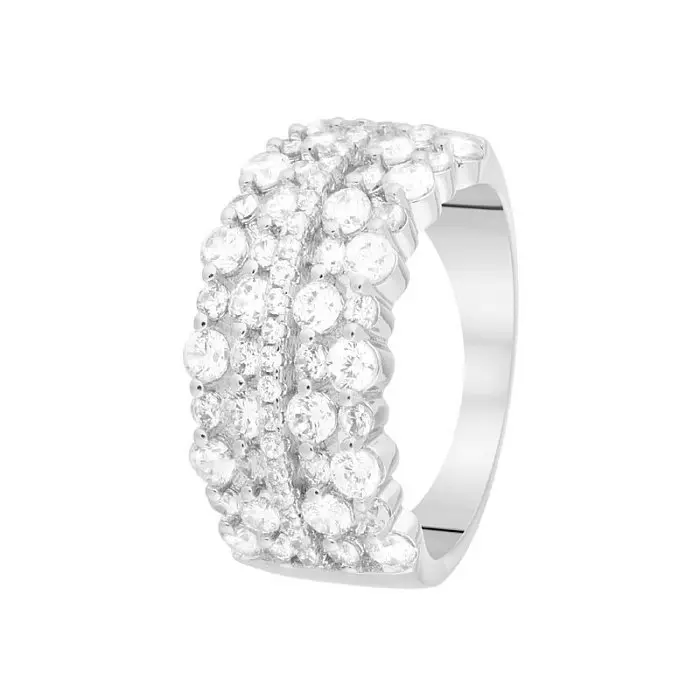 Кольцо декоративное из серебра