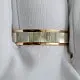 Кольцо обручальное из комбинированного золота