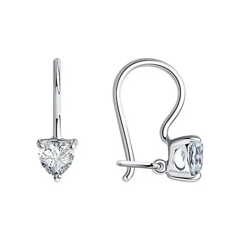 Серьги детские из серебра