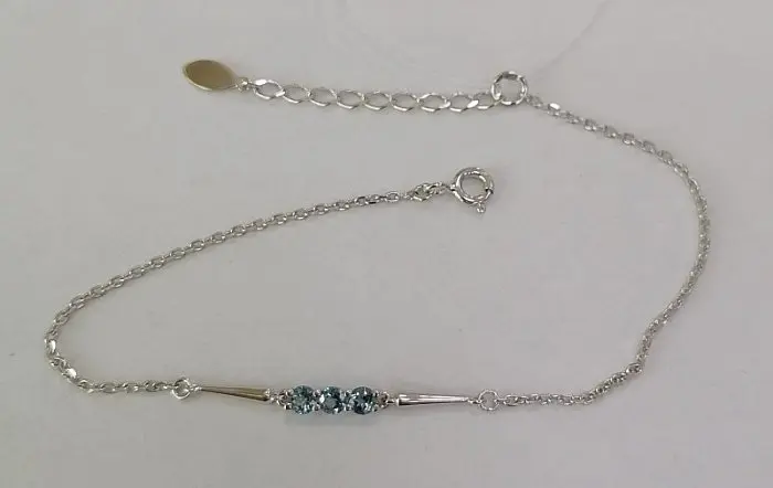 Браслет декоративный из серебра