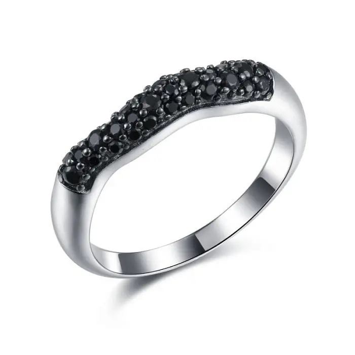 Кольцо декоративное из серебра