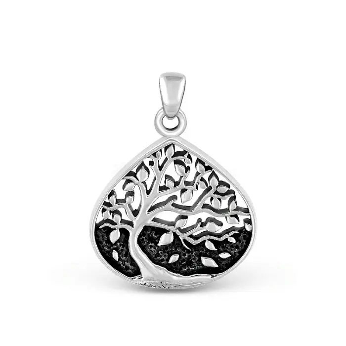 Подвеска декоративная из серебра вид 1