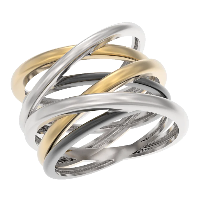 Кольцо декоративное из позолоты