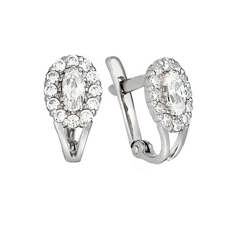 Серьги детские из серебра