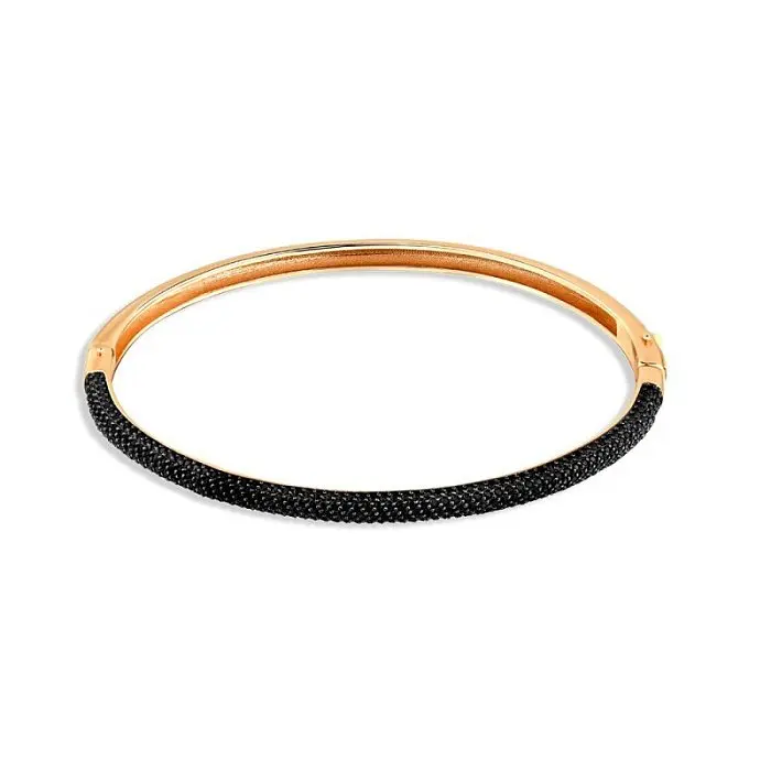 Браслет жесткий из красного золота