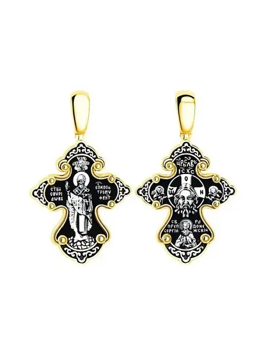 Подвеска крест 51-77-0000-10664 вид 2