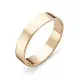 Кольцо обручальное из красного золота