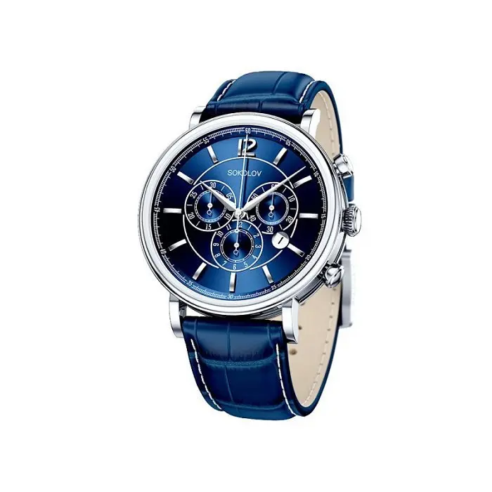 Часы мужские из серебра