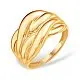 Кольцо декоративное из красного золота