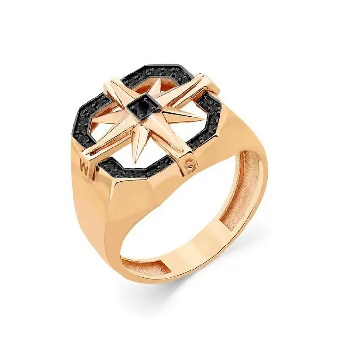 Печатка из красного золота