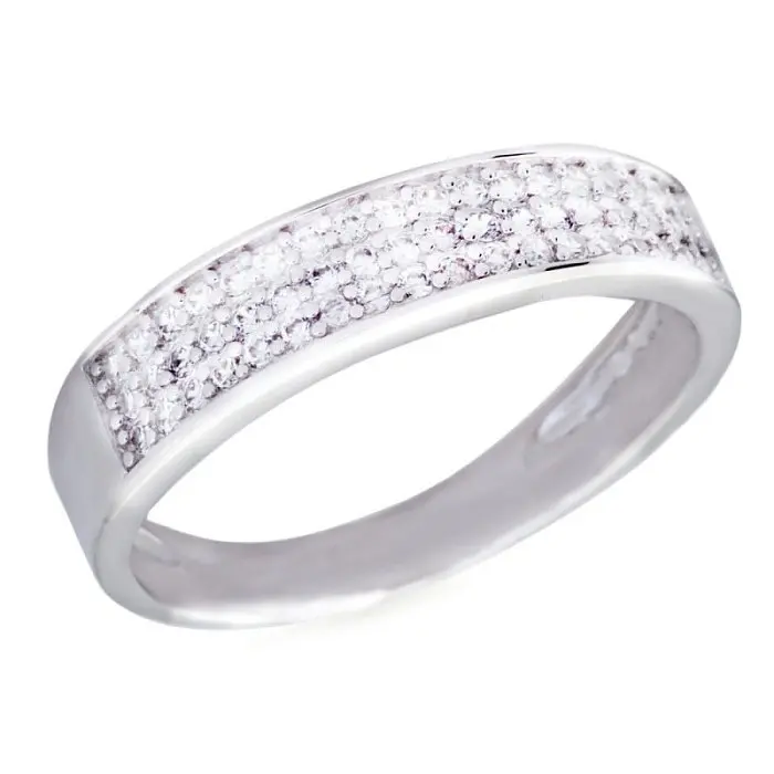 Кольцо декоративное из серебра