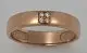Кольцо обручальное из красного золота