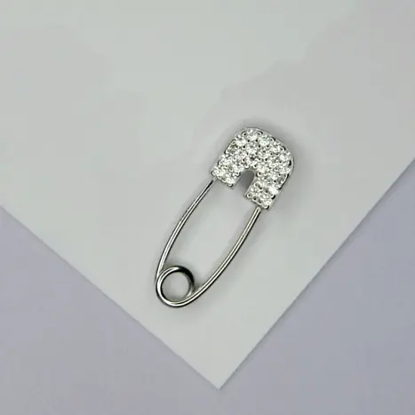 Булавка из серебра
