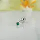 Серьги одиночные из серебра