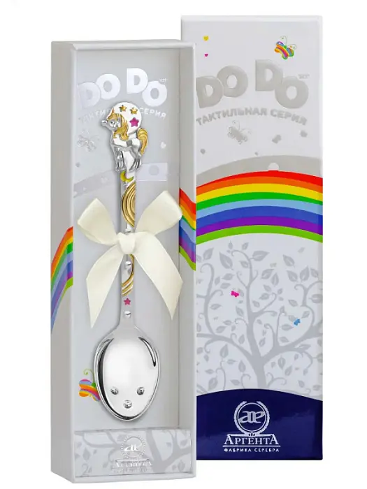Ложка DODO "Единорог" 1180ЛЖ05808_розовый вид 2